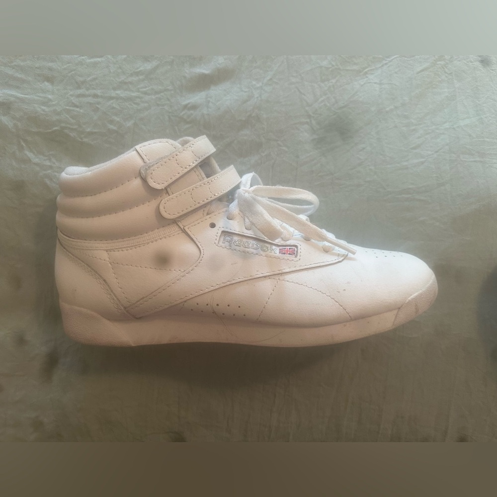 Reebok Kids White High-Top Sneakers